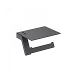 Бумагодержатель с полкой для телефона Timo Selene 14043/03 черный 250_100_Array